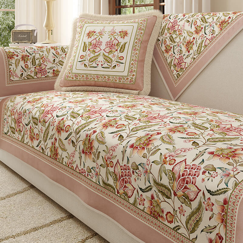 Garden Vintage Luxury Furniture Protector – Non-Slip Couch Covers