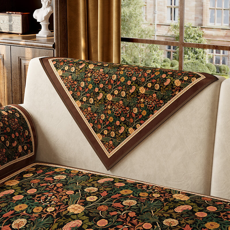 Garden Vintage Luxury Furniture Protector – Non-Slip Couch Covers