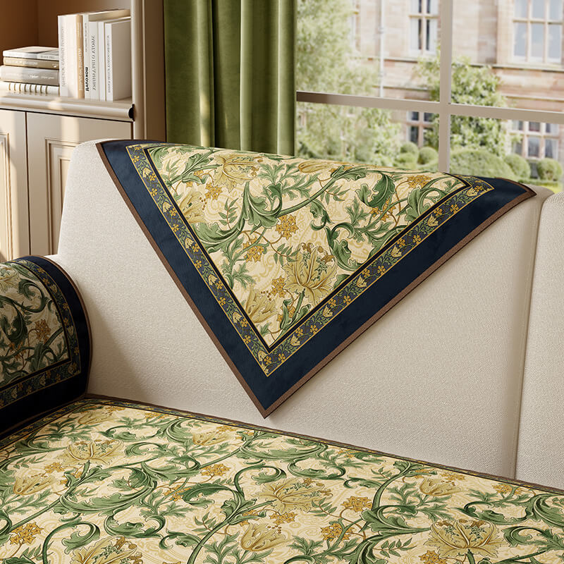 Garden Vintage Luxury Furniture Protector – Non-Slip Couch Covers