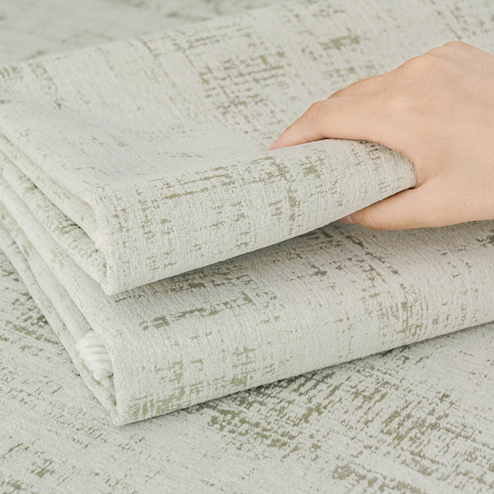 Classic Textured Chenille Couch Cover – Thick, Chic & Durable