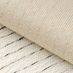 Chic Modern French-Striped Chenille Sofa Cover