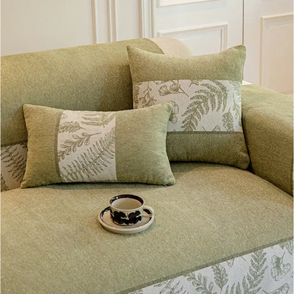 All-Season Chenille Couch Cover - Breathable, Non-Slip, Ultra-Comfortable Sofa Protection