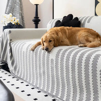 Cooling Ice Silk Sofa Blanket - Breathable, Heat-Absorbing, Washable Couch Cover for Everyday Comfort