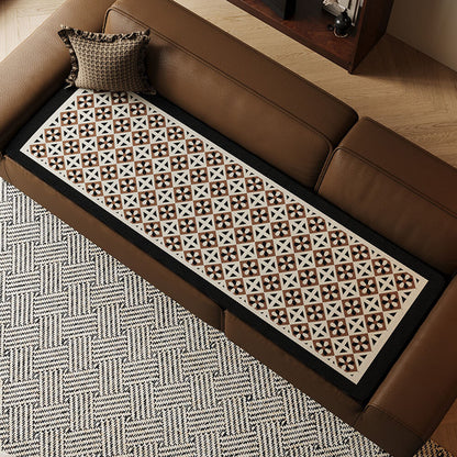 Elegant Bohemian Ice-Silk Breathable Couch Cover - Lightweight, Luxurious Protection for Your Sofa