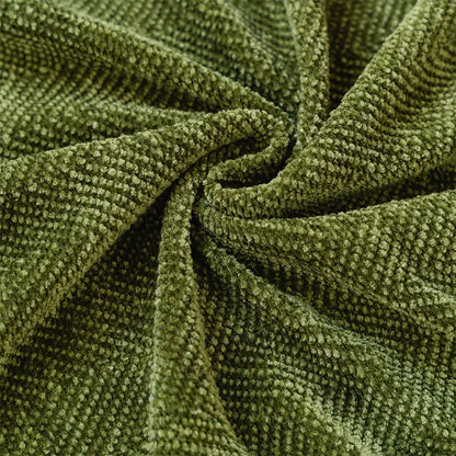 Herringbone Full-Coverage Armchair Protector – Soft, Scratch-Resistant Sofa Cover with Elastic Fit