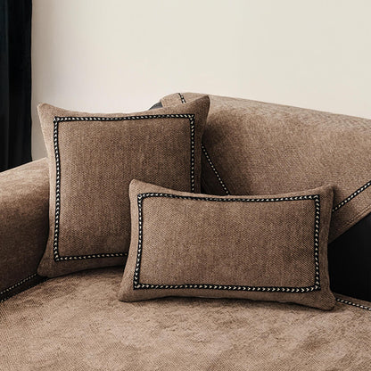 Elegant Modern Jacquard Chenille Couch Cover — Heavyweight & Non-Slip
