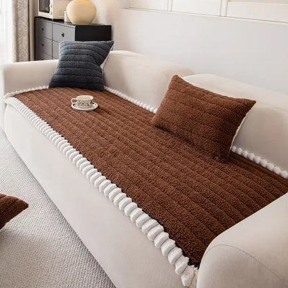 Cozy Thick Sofa Cover – Non-Slip, Warm & Comfortable Couch Protector for Stylish Home Decor