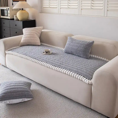 Cozy Thick Sofa Cover – Non-Slip, Warm & Comfortable Couch Protector for Stylish Home Decor