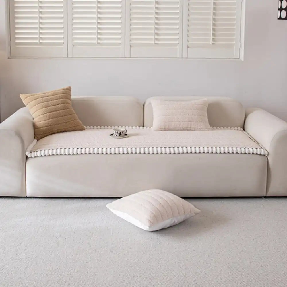 Cozy Thick Sofa Cover – Non-Slip, Warm & Comfortable Couch Protector for Stylish Home Decor
