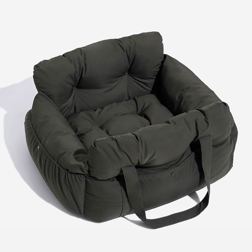 Dog Car Seat Bed | Portable Travel Bed for Small & Medium Dogs