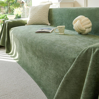 Luxuriously Soft, Waterproof Armchair Cover — Scratch-Resistant, Non-Linting Throw Slipcover