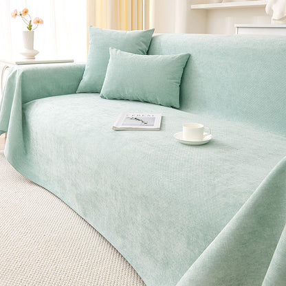 Luxuriously Soft, Waterproof Armchair Cover — Scratch-Resistant, Non-Linting Throw Slipcover