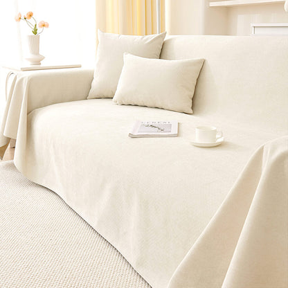 Luxuriously Soft, Waterproof Armchair Cover — Scratch-Resistant, Non-Linting Throw Slipcover