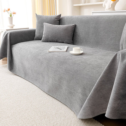 Luxuriously Soft, Waterproof Armchair Cover — Scratch-Resistant, Non-Linting Throw Slipcover