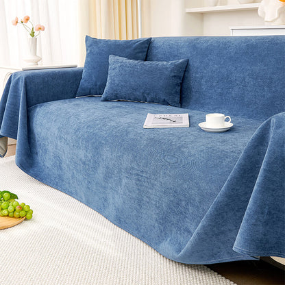 Luxuriously Soft, Waterproof Armchair Cover — Scratch-Resistant, Non-Linting Throw Slipcover