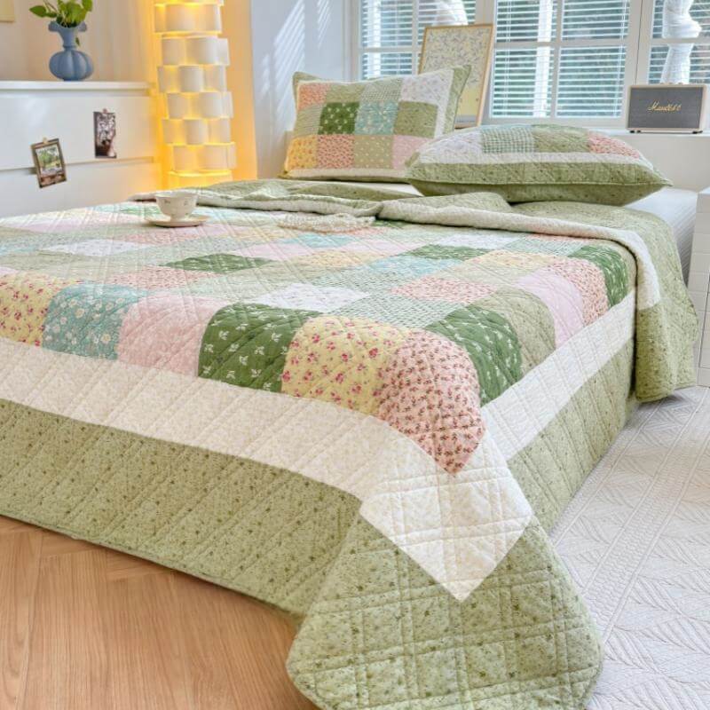 Garden Chic Luxe Reversible Flat Sheet Set