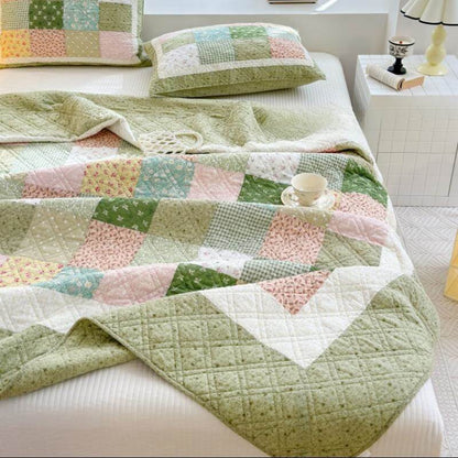 Garden Chic Luxe Reversible Flat Sheet Set