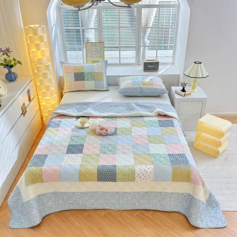 Garden Chic Luxe Reversible Flat Sheet Set