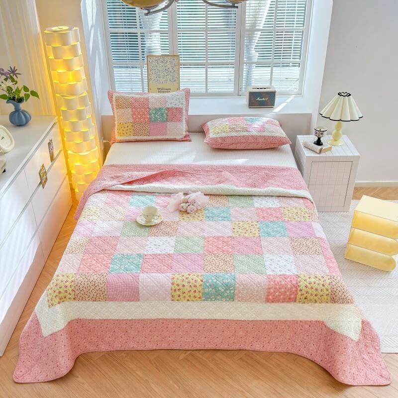 Garden Chic Luxe Reversible Flat Sheet Set