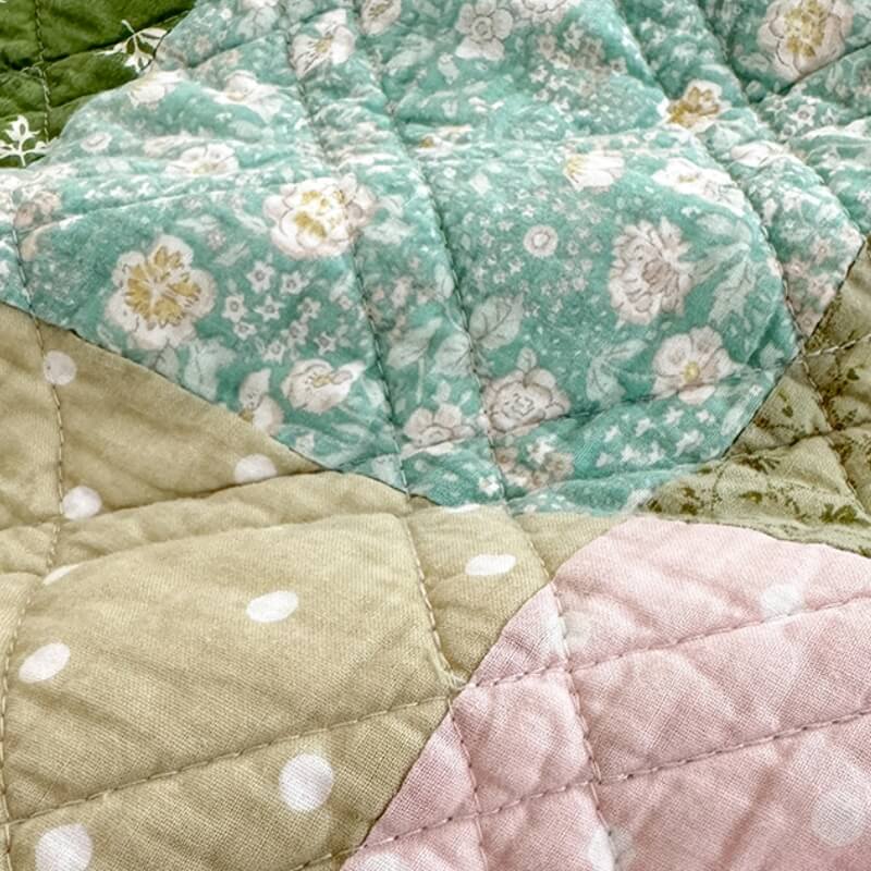 Garden Chic Luxe Reversible Flat Sheet Set