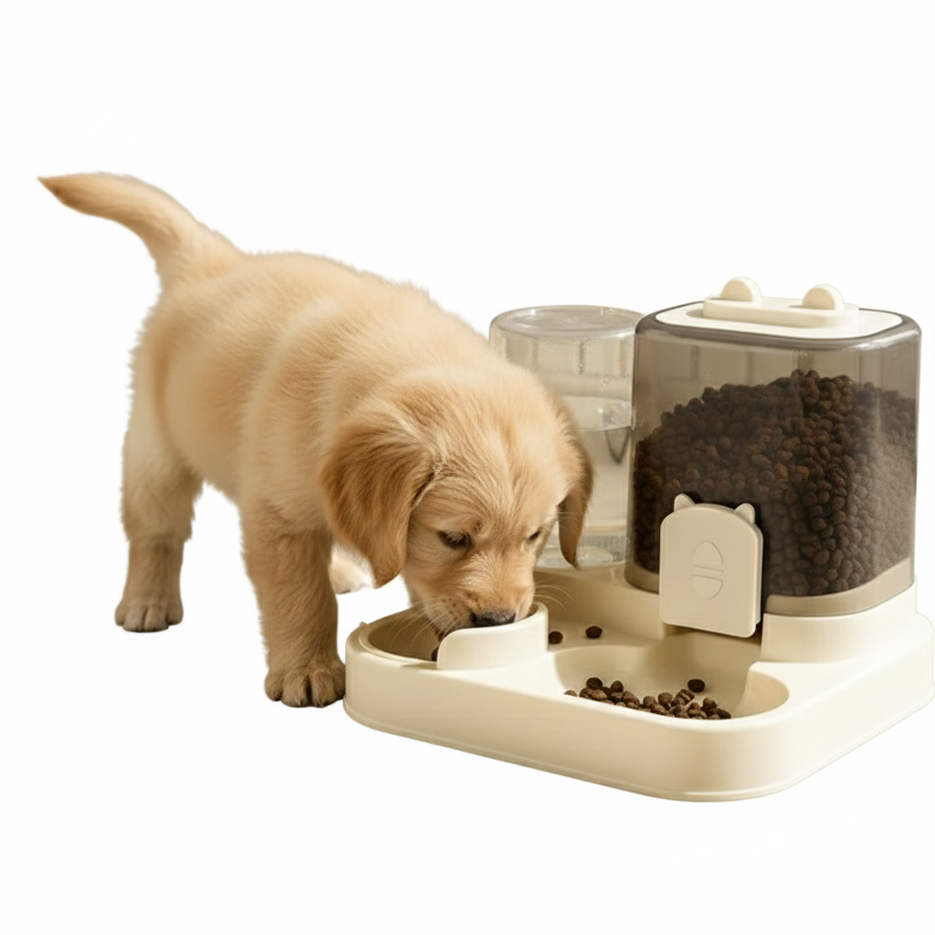 The Ultimate 2-in-1 Automatic Gravity Food & Water Dispenser