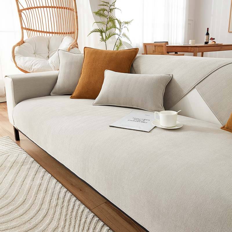 All-Season Waterproof Outdoor Couch Cover - Stain-Resistant & Durable
