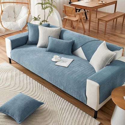 All-Season Waterproof Outdoor Couch Cover - Stain-Resistant & Durable