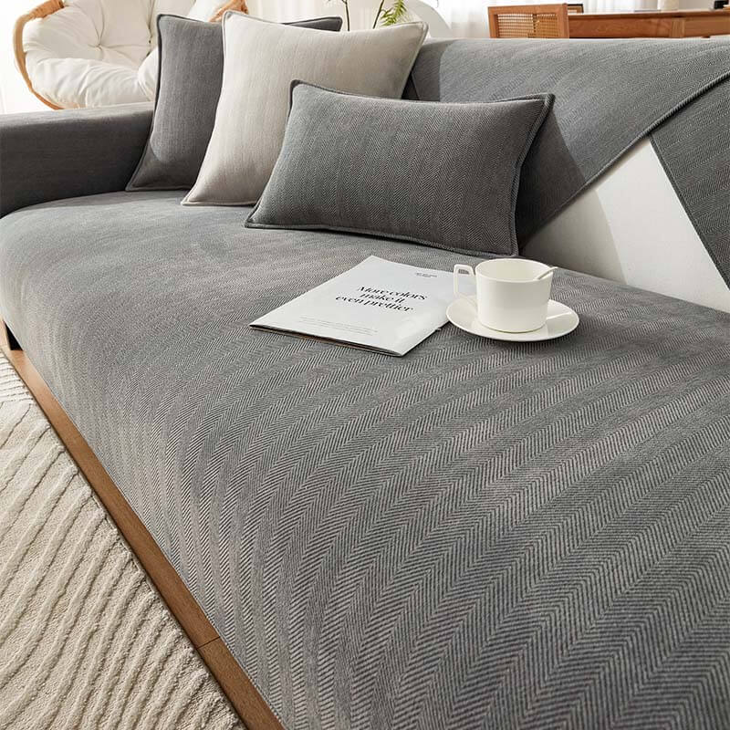All-Season Waterproof Outdoor Couch Cover - Stain-Resistant & Durable