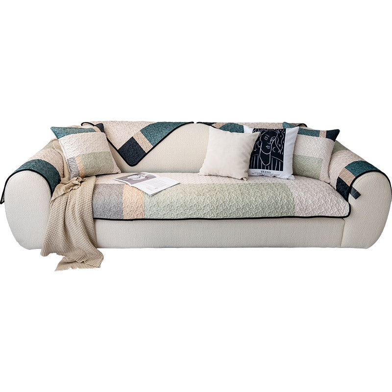 Luxurious Lightweight Cotton Sofa Cover – Anti-Scratch Protective Couch Cover for Furniture