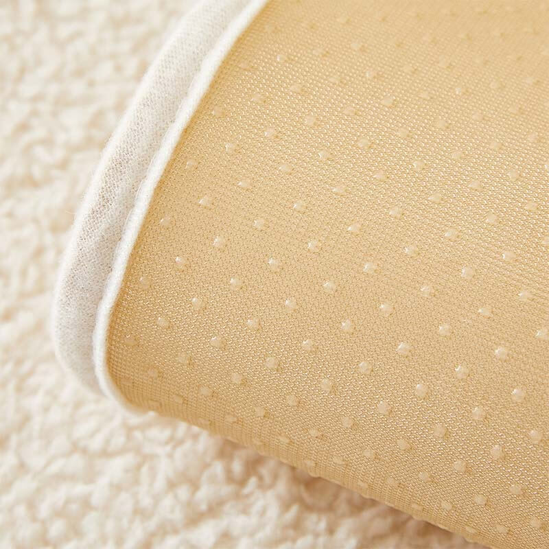 Cozy Cat's Paw Sherpa Fleece Anti-Slip Couch Cover