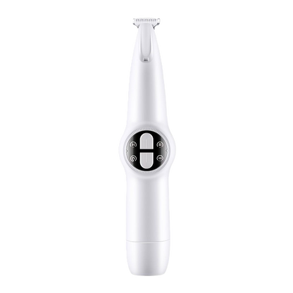 2-in-1 Pet Nail Trimmer & Grinder | Quiet Electric Grooming Tool with LED Light