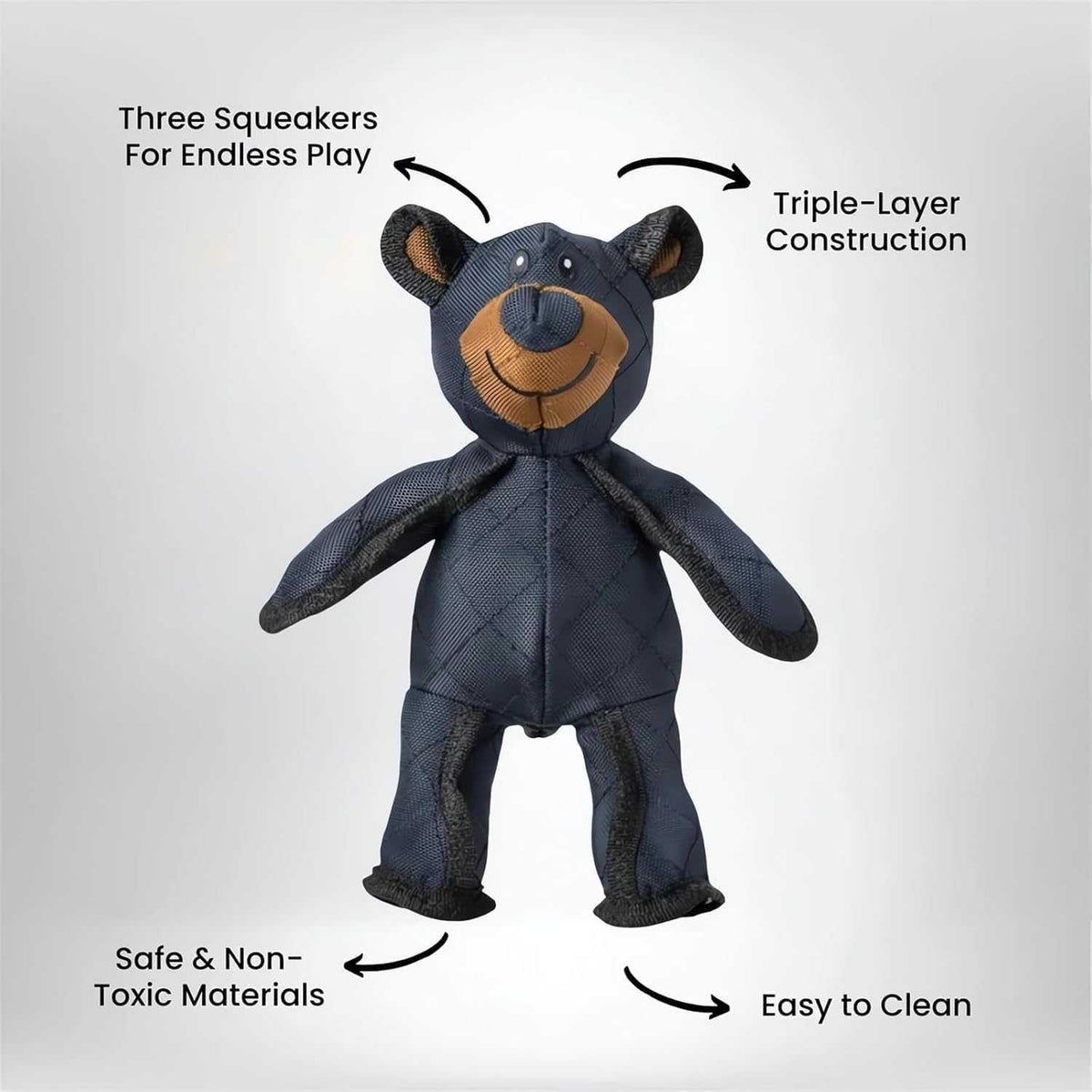 2026 New Unbreak-Bear for Heavy Chewers - Unbreak Bear Dog, Chew Toys