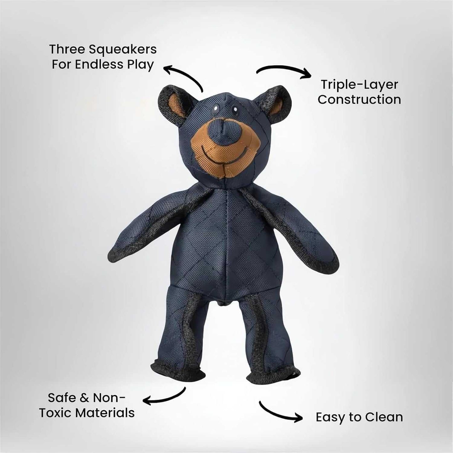 2026 New Unbreak-Bear for Heavy Chewers - Unbreak Bear Dog, Chew Toys