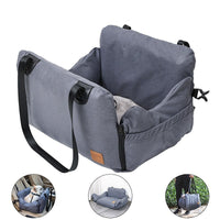 3-in-1 Dog Car Seat – Waterproof Booster Seat with Safety Belt