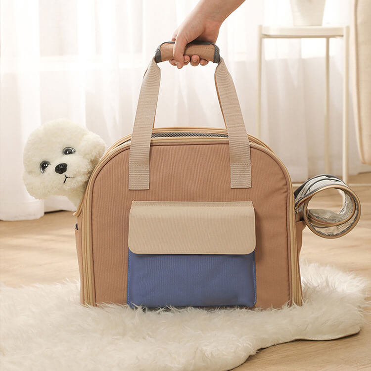 3-in-1 Expandable Dog Travel Carrier – Airline-Approved Pet Bag with Breathable Mesh