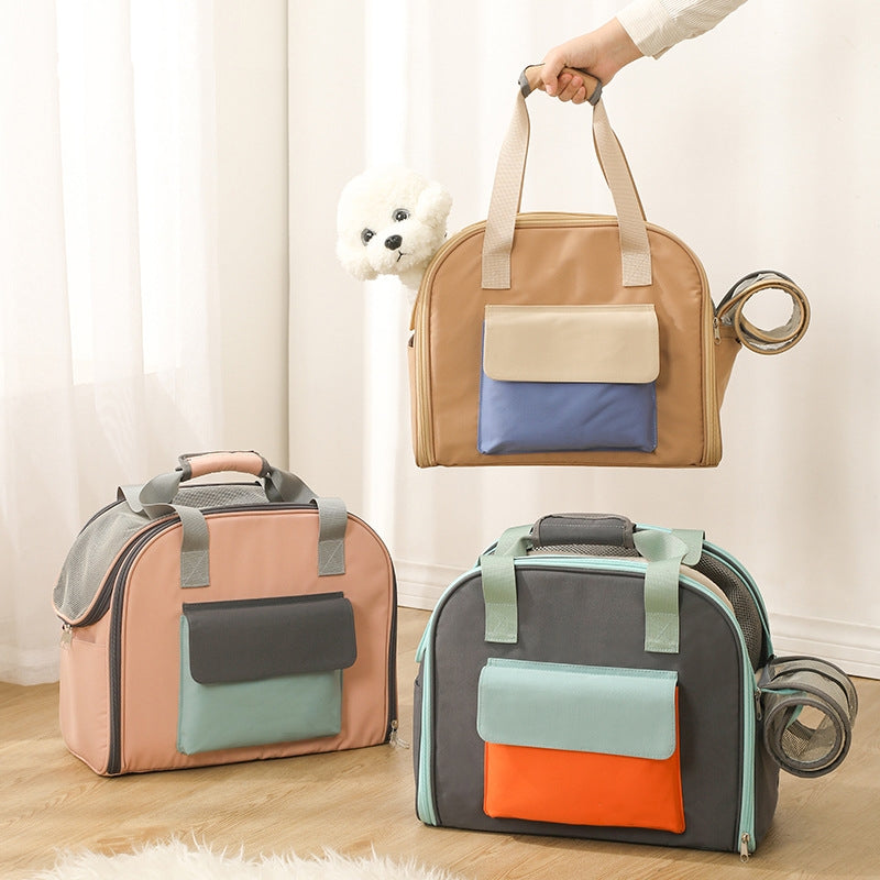3-in-1 Expandable Dog Travel Carrier – Airline-Approved Pet Bag with Breathable Mesh