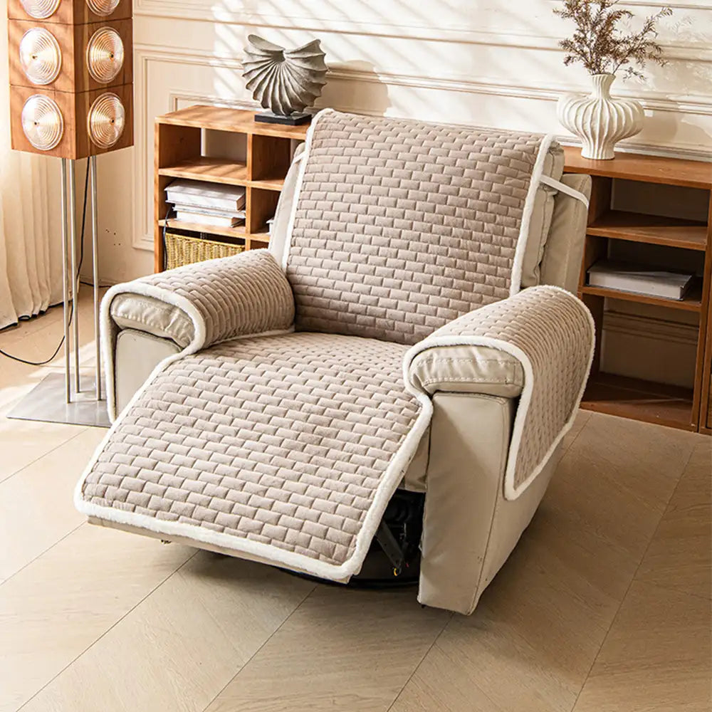 Floral Handmade Pure Cotton Protective Couch Cover - Soft, Durable & Elegant