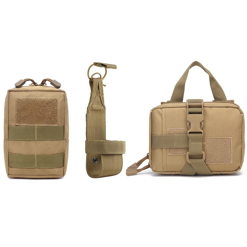 Tough Tactical MOLLE Pouch Set for Ready-to-Go Adventures