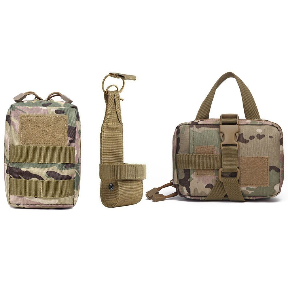 Tough Tactical MOLLE Pouch Set for Ready-to-Go Adventures