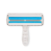 Reusable pet hair remover roller
