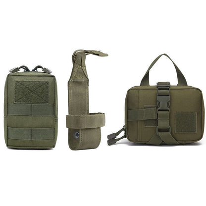 Tough Tactical MOLLE Pouch Set for Ready-to-Go Adventures