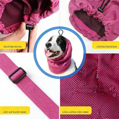 Dog Ear Cover for Grooming & Drying – Calming Dog Hood with Hearing Protection