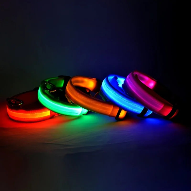 Ultra-Bright LED Night Safety Dog Collar