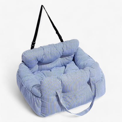 Dog Car Seat Bed | Portable Travel Safety Booster for Small & Medium Dogs