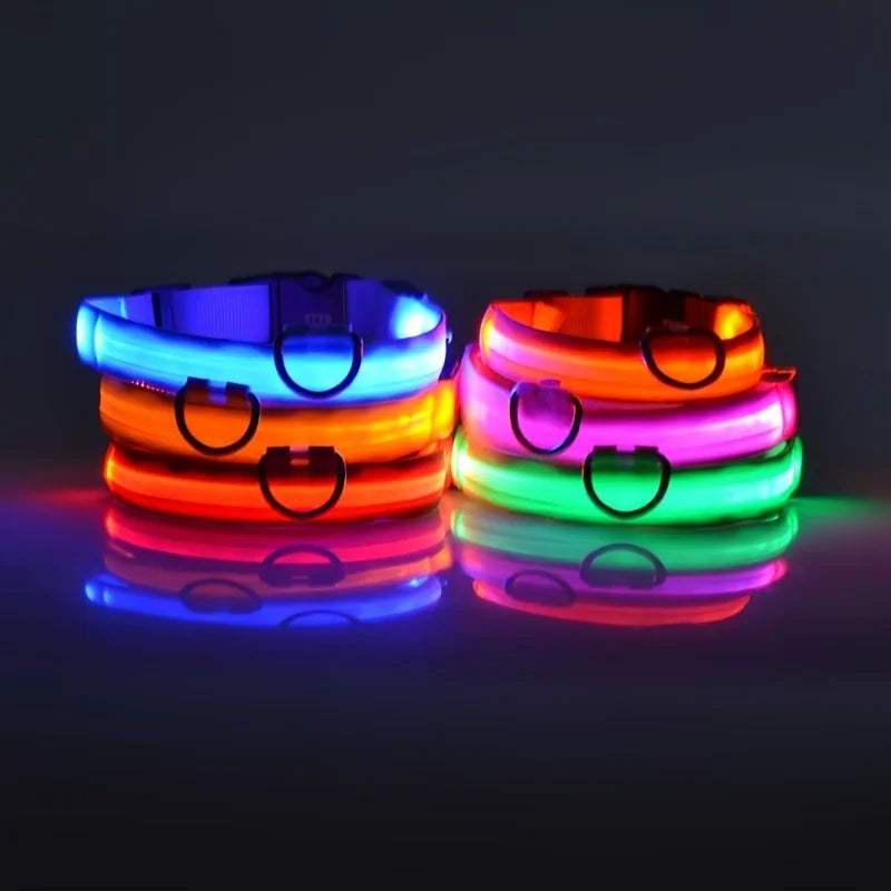 Ultra-Bright LED Night Safety Dog Collar