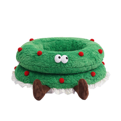 Winter Thickened Warm Cat Bed