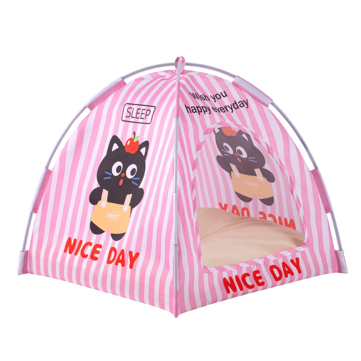Cute Pet Tent Bed