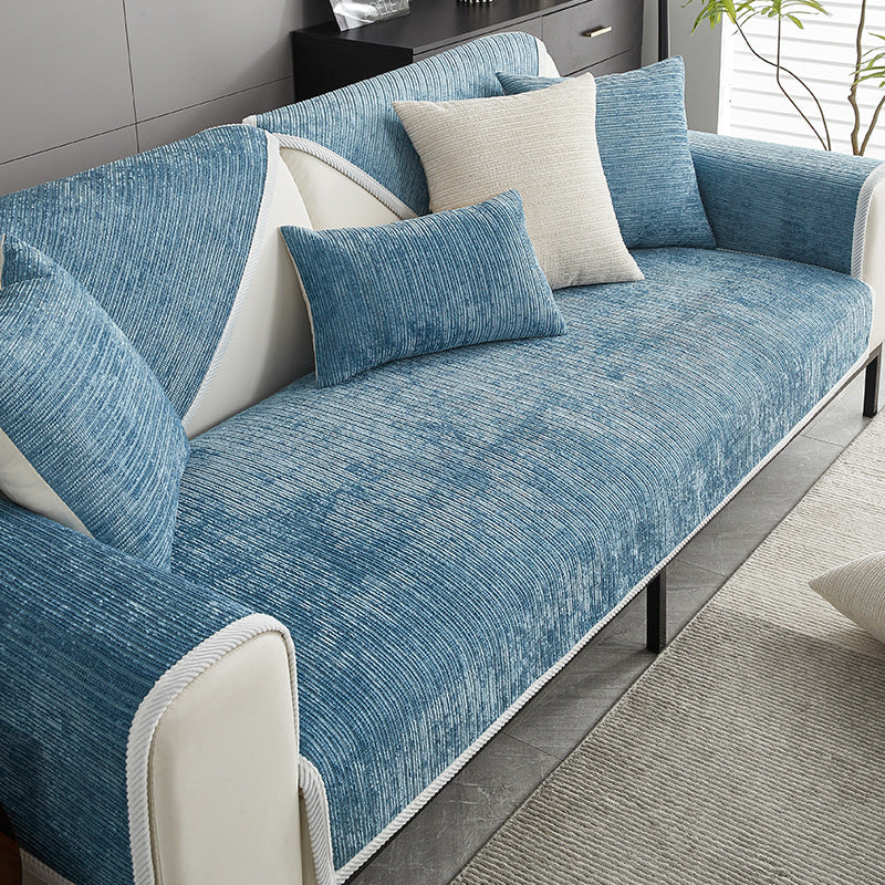 Water Resistant Antimicrobial Chenille Couch Cover – Scratch-Resistant & Easy-Care