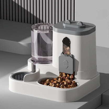 The Ultimate 2-in-1 Automatic Gravity Food & Water Dispenser
