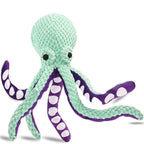 Calming Dog Plush Toy Octopus – Soft Squeaky Anxiety Relief Toy for Dogs